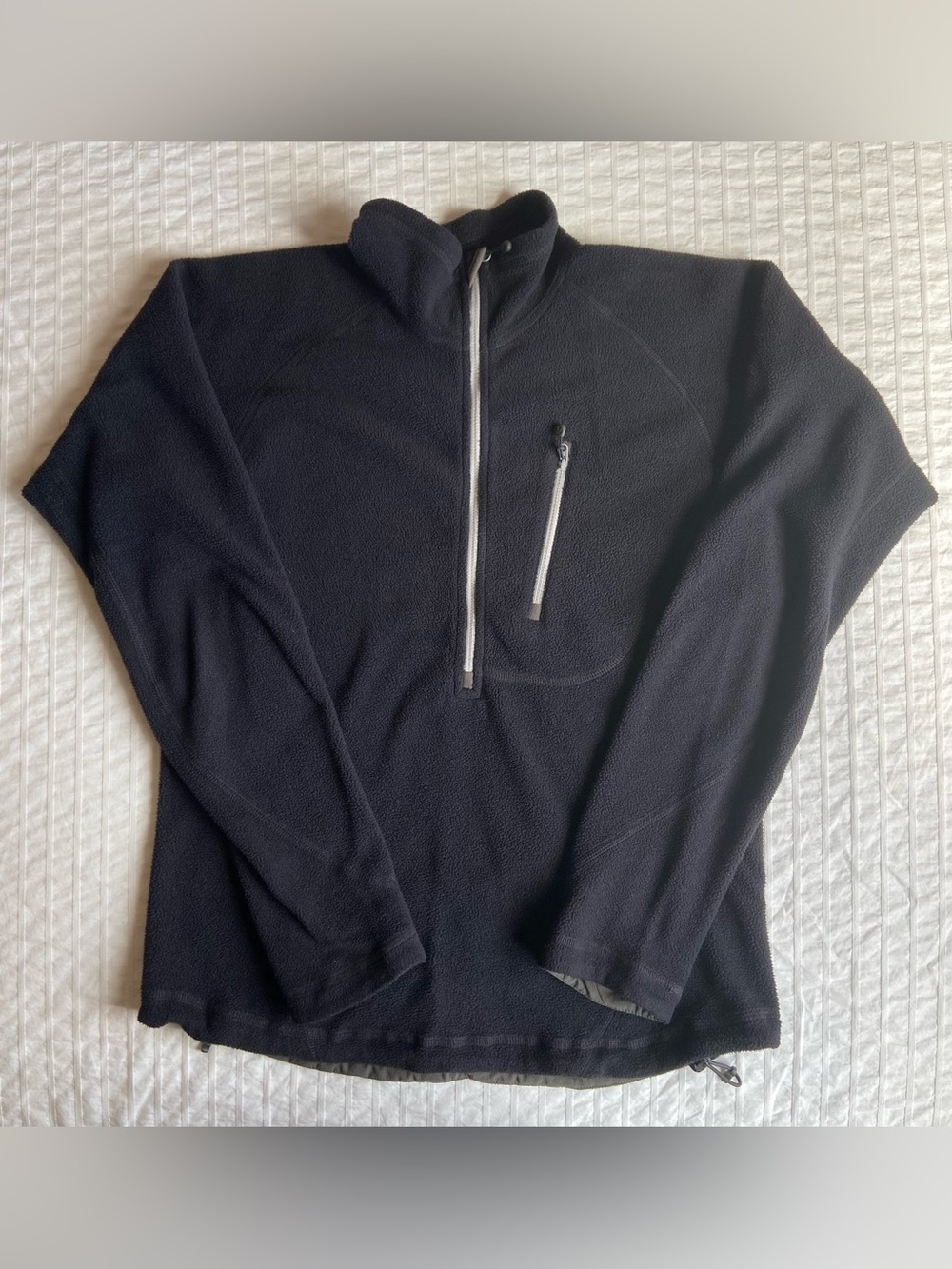 MEC Women's Black Half-zip Fleece Pullover